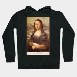 L.H.O.O.Q. - Mona Lisa with Mustache (1919) by Marcel Duchamp Hoodie